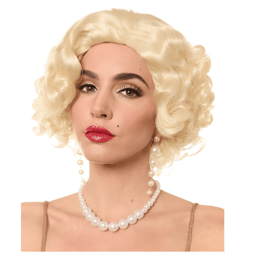 Pearl Necklace & Earrings