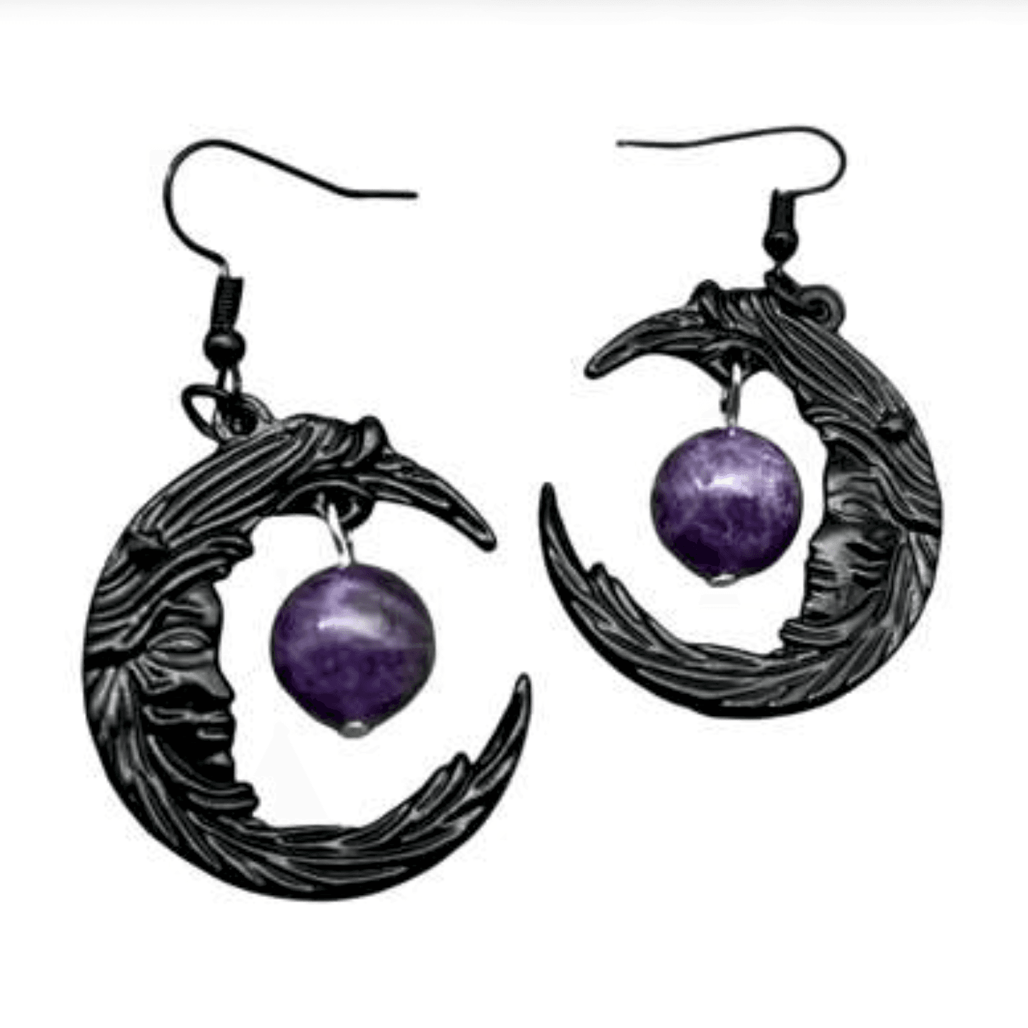 Dark Moon Earrings