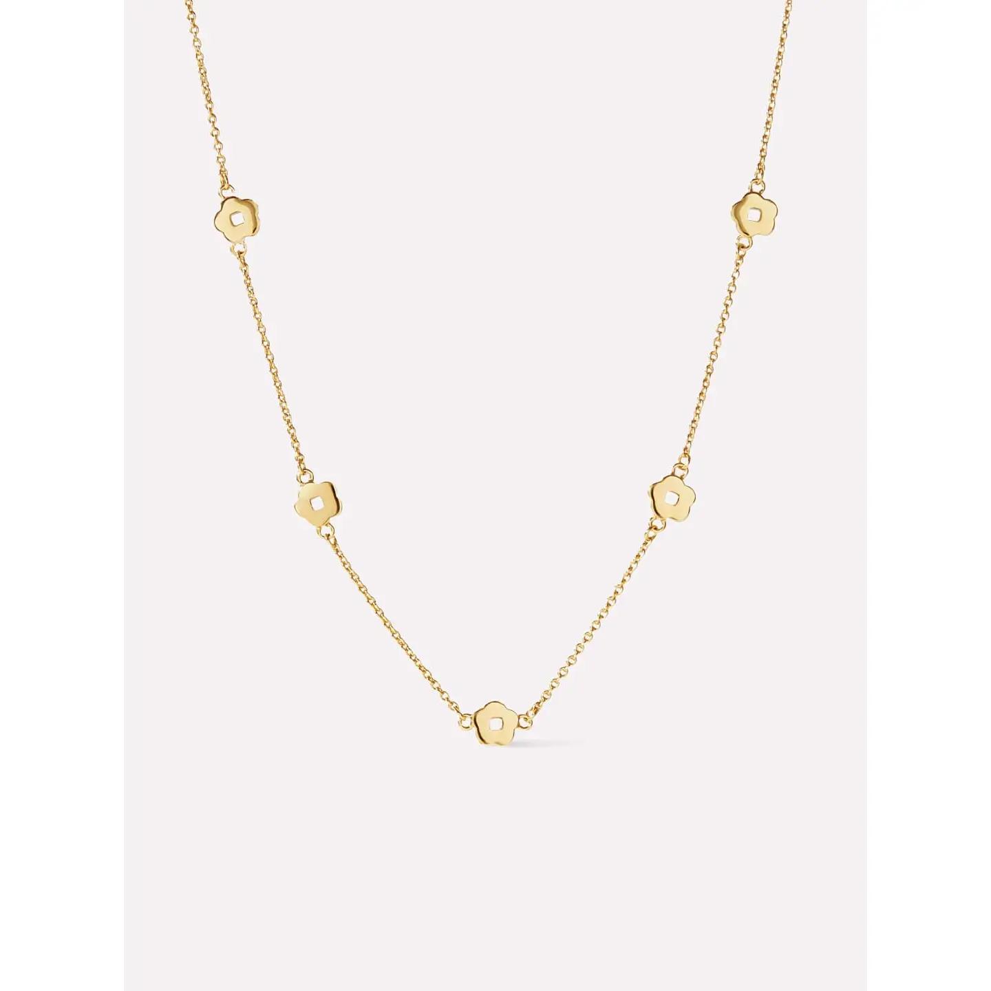 Flower Station Necklace - Rowena Necklace