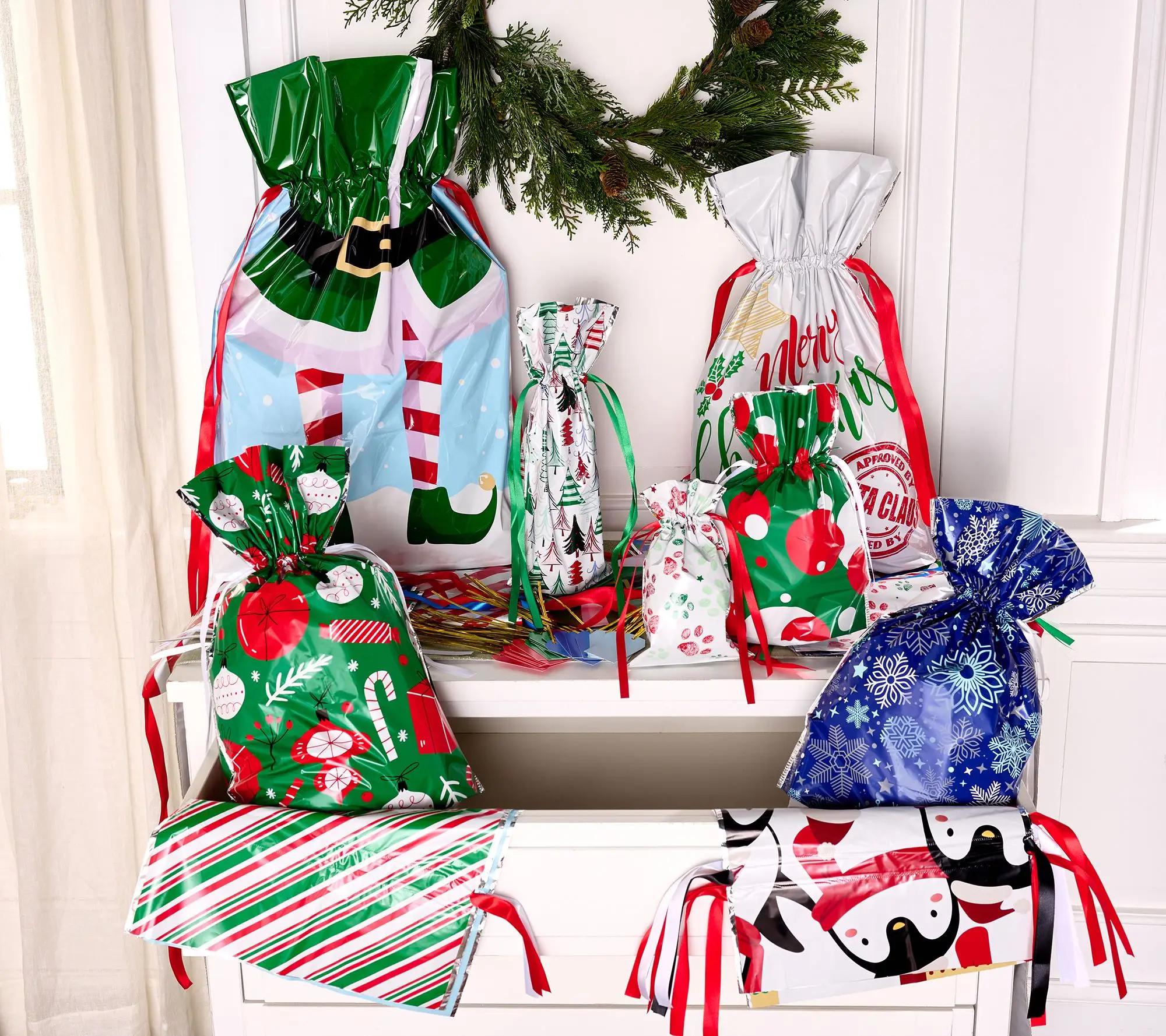 Kringle Express 50-piece Gift Bag & Tags Set