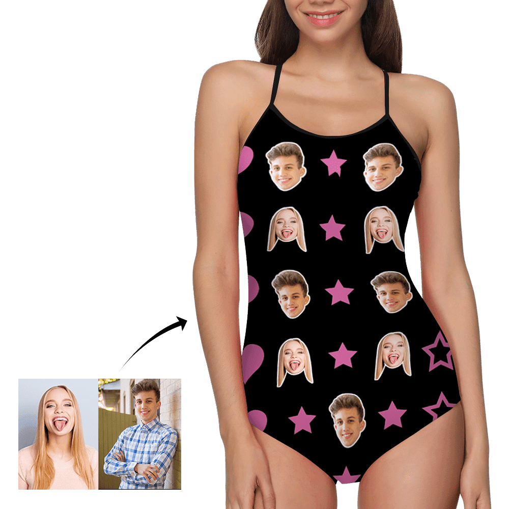 Custom Swimwear Photo Bathing Suit Swimming Gift