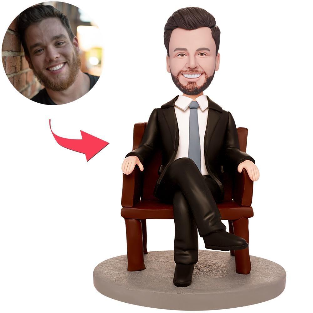 Custom Bobblehead Business Mogul Christmas Gifts For Him