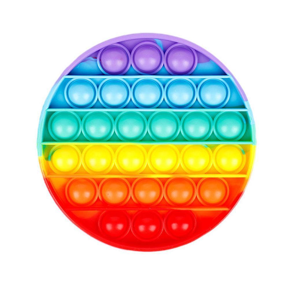 Pop Fidget Sensory Toys Fidget Toy Gifts for Kids and Adults Silicone Round