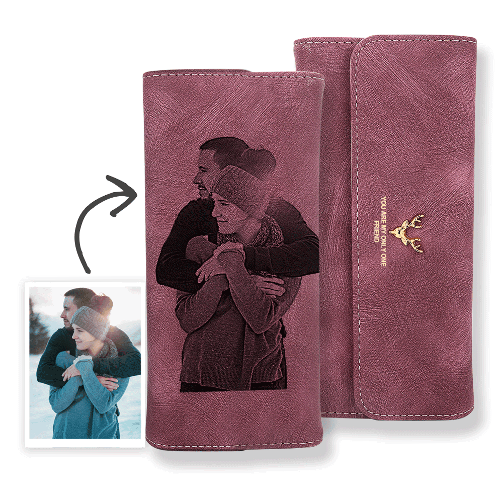 Anniversary Gift Personalized Wallet For Her - Long