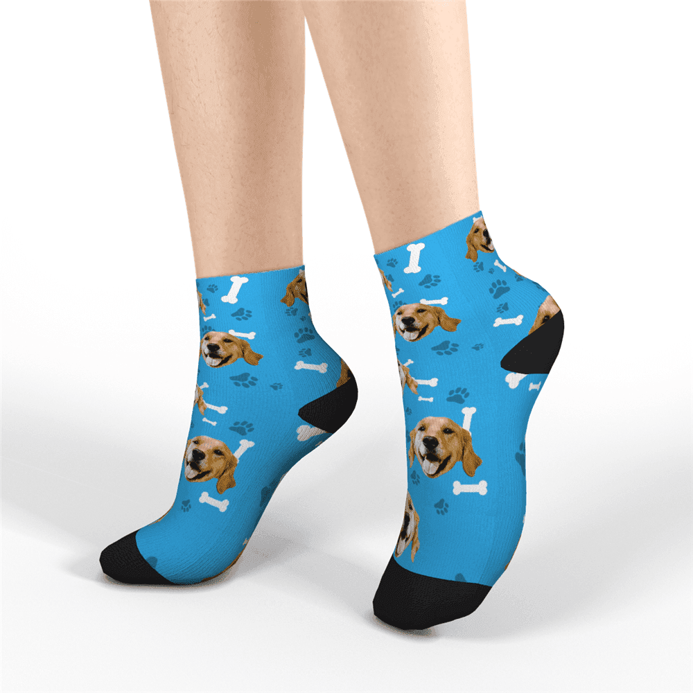 Dog Memorial Gift Quarter Socks Christmas Gift For Dog Lovers