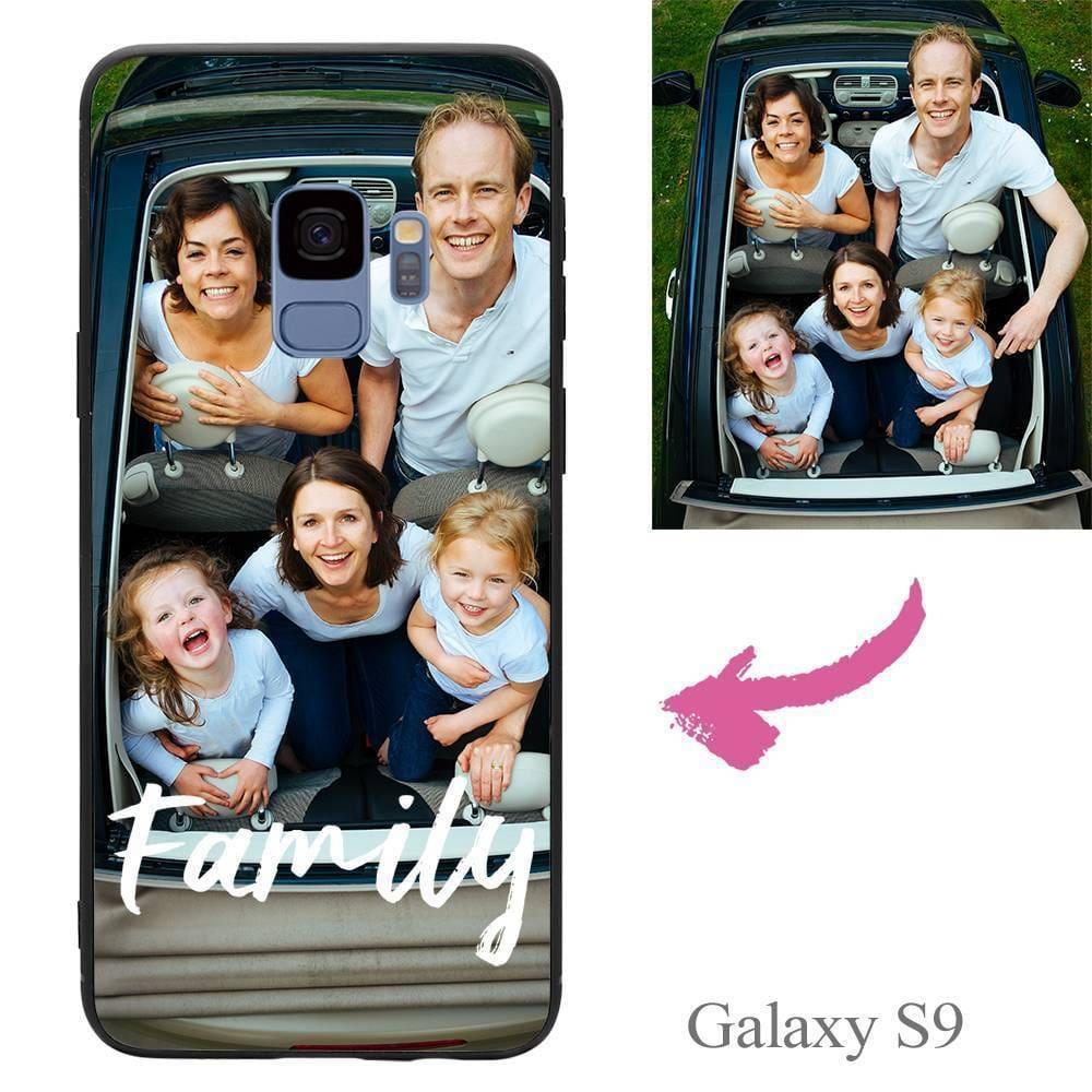 Galaxy S9 Custom We Are Family Photo Protective Phone Case