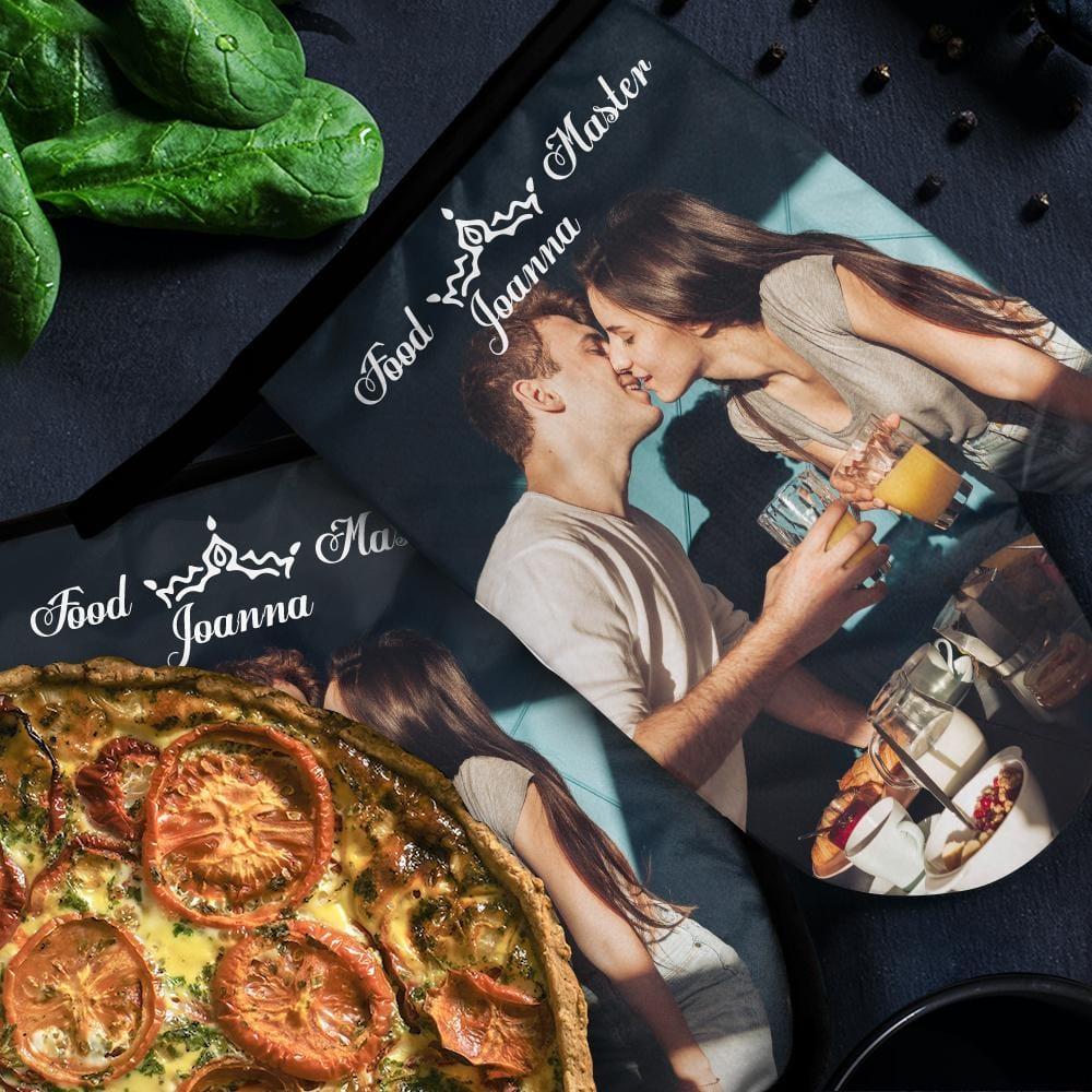 Custom Pot Holders & Oven Mitts Set Baking Set Kitchen Gift For Couple