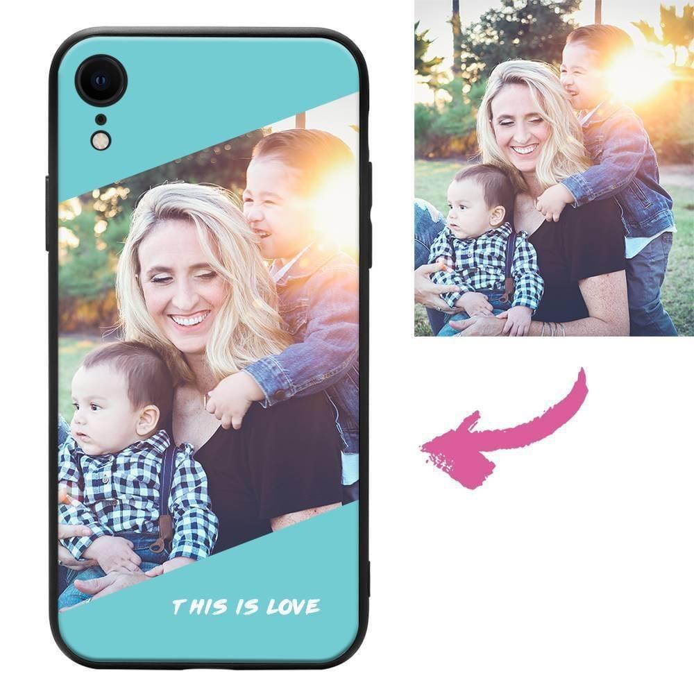 iPhoneXr Custom This Is Love Photo Protective Phone Case