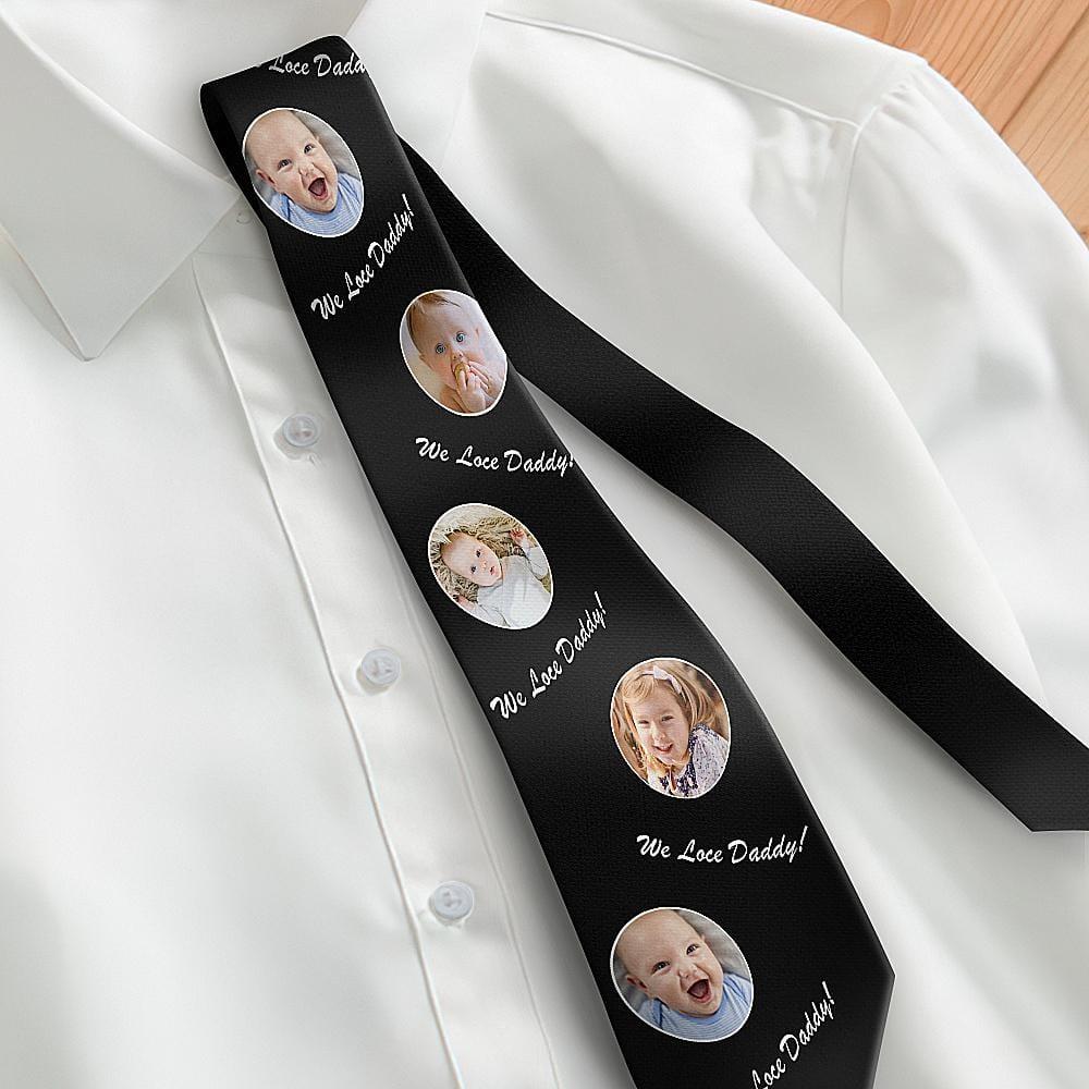 Custom Tie Gifts For Dad From Daughter