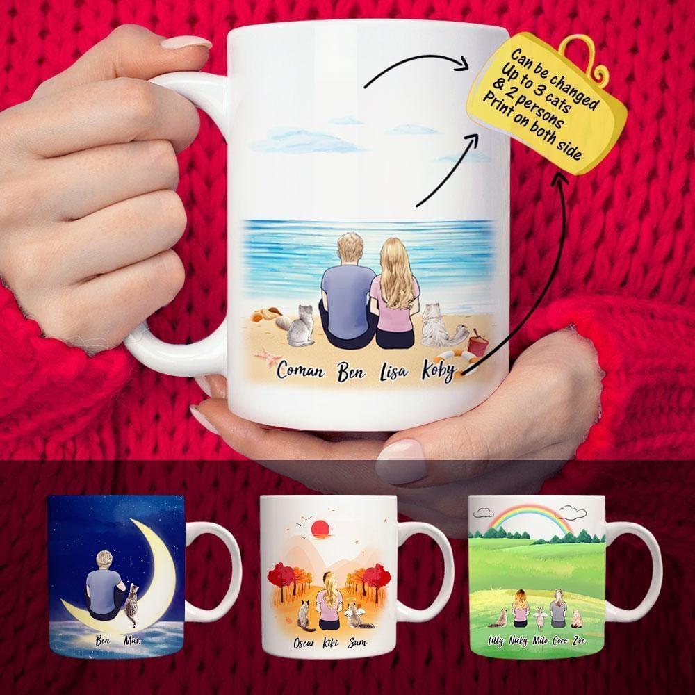 Cat Memorial Gift Personalized Coffee Mugs Gift For Cat Owner