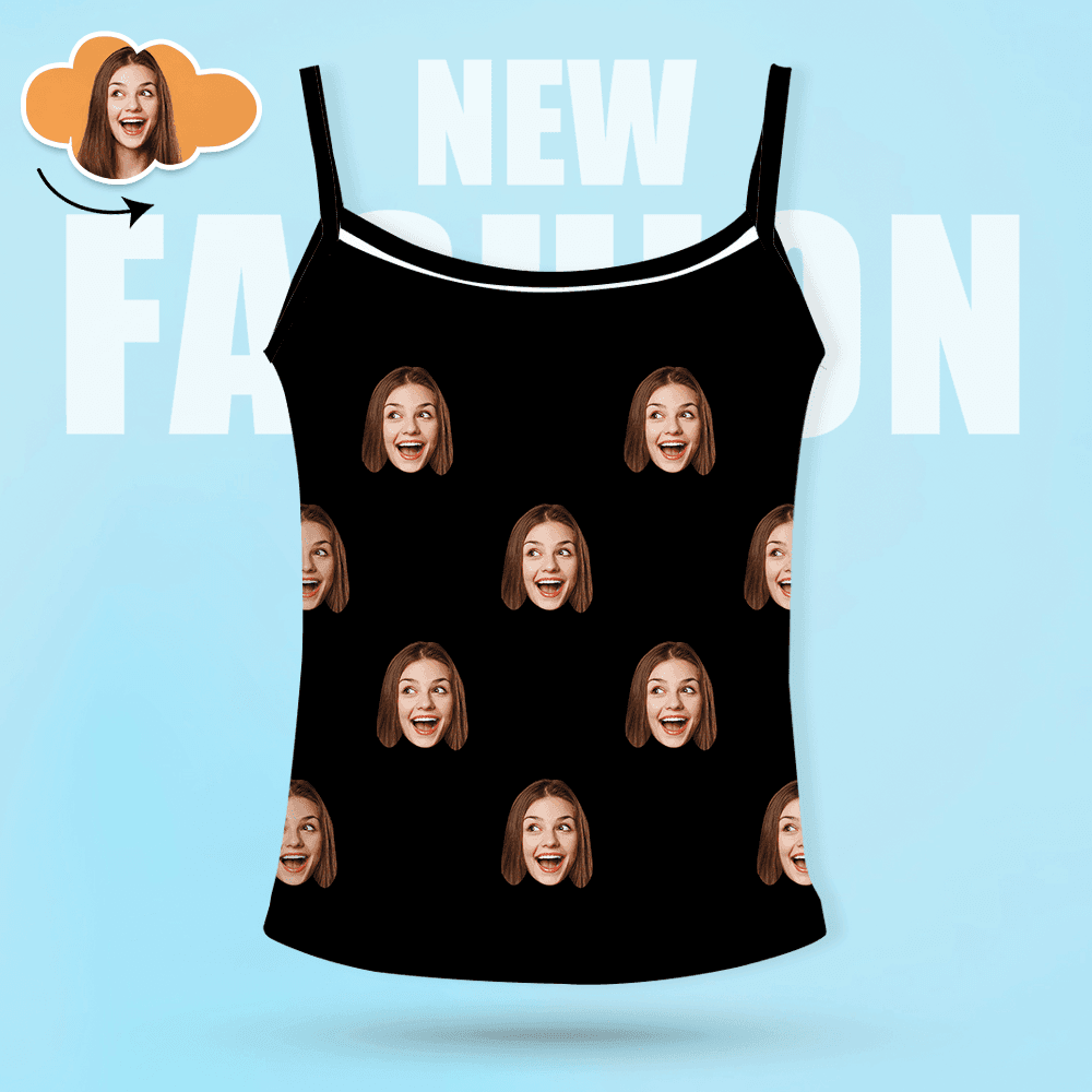 Custom Pajamas Sets Face Sleepwear Personalized Photo Jammies Housewarming Gifts