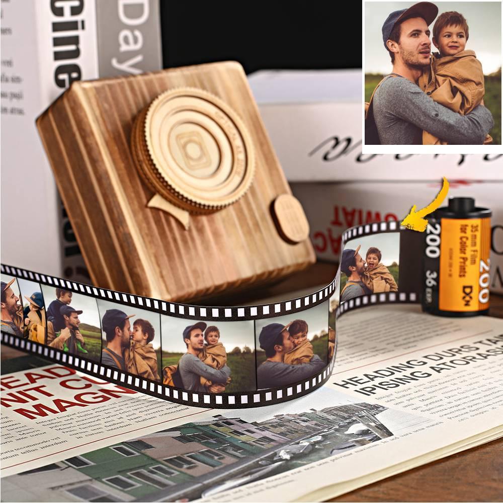 Personalized Multiphoto Colorful Camera Roll Home Decoration - Father's Day Gifts
