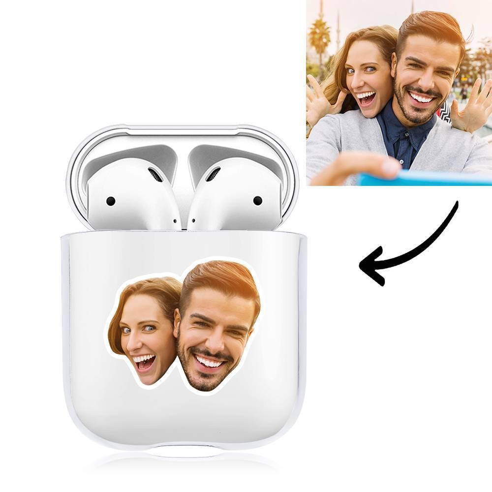 Custom Photo Earphone Case for AirPods Couple's Gift Transparent - Avatar