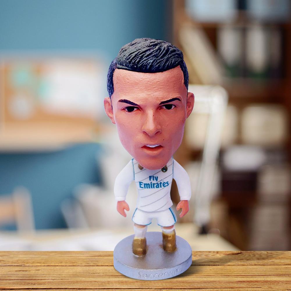 Soccer Player Mini Action Figures Christmas Gift For Kids