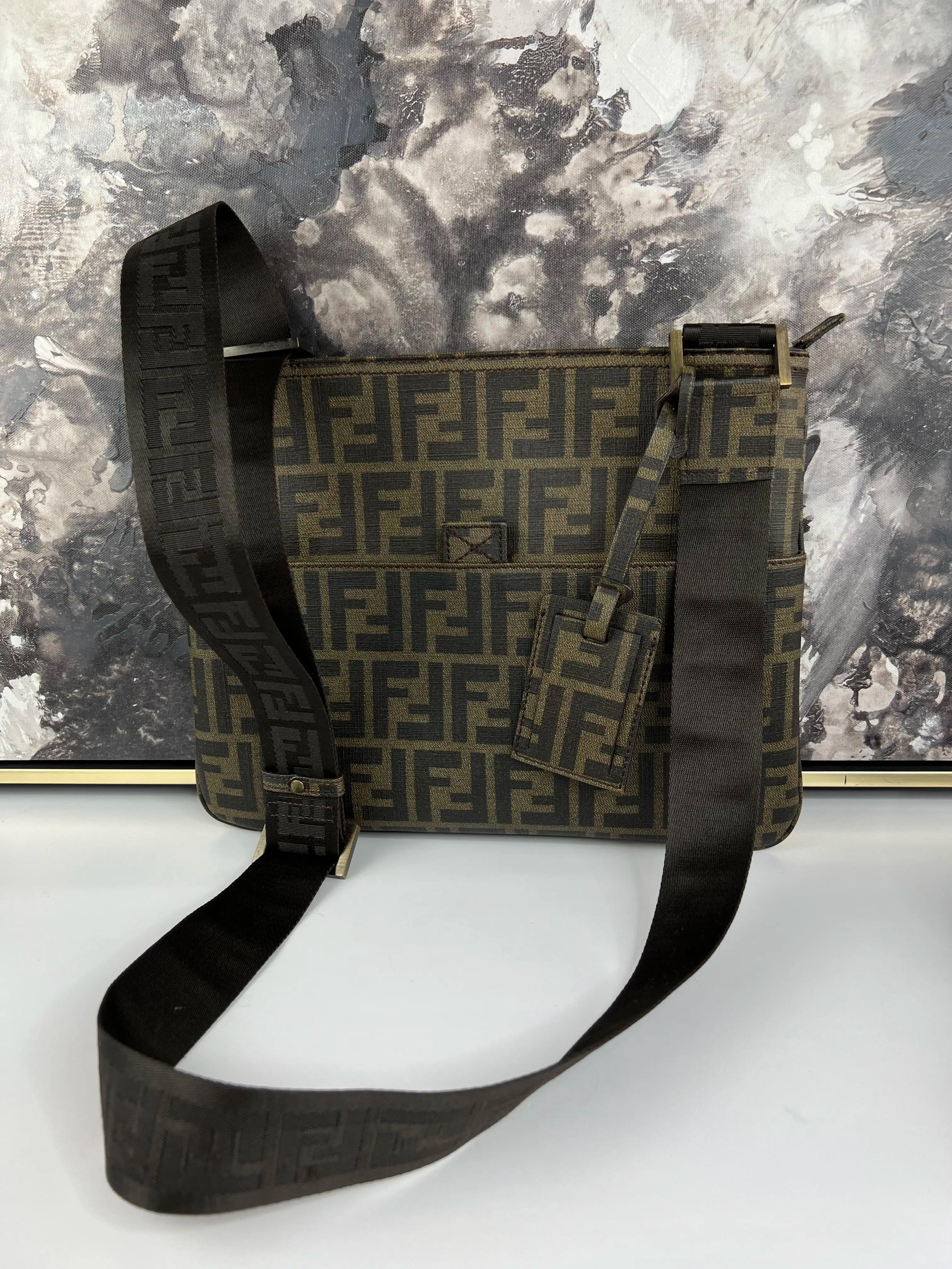 Pre-owned Fendii coated canvas Crossbody Bags Crossbody Bag