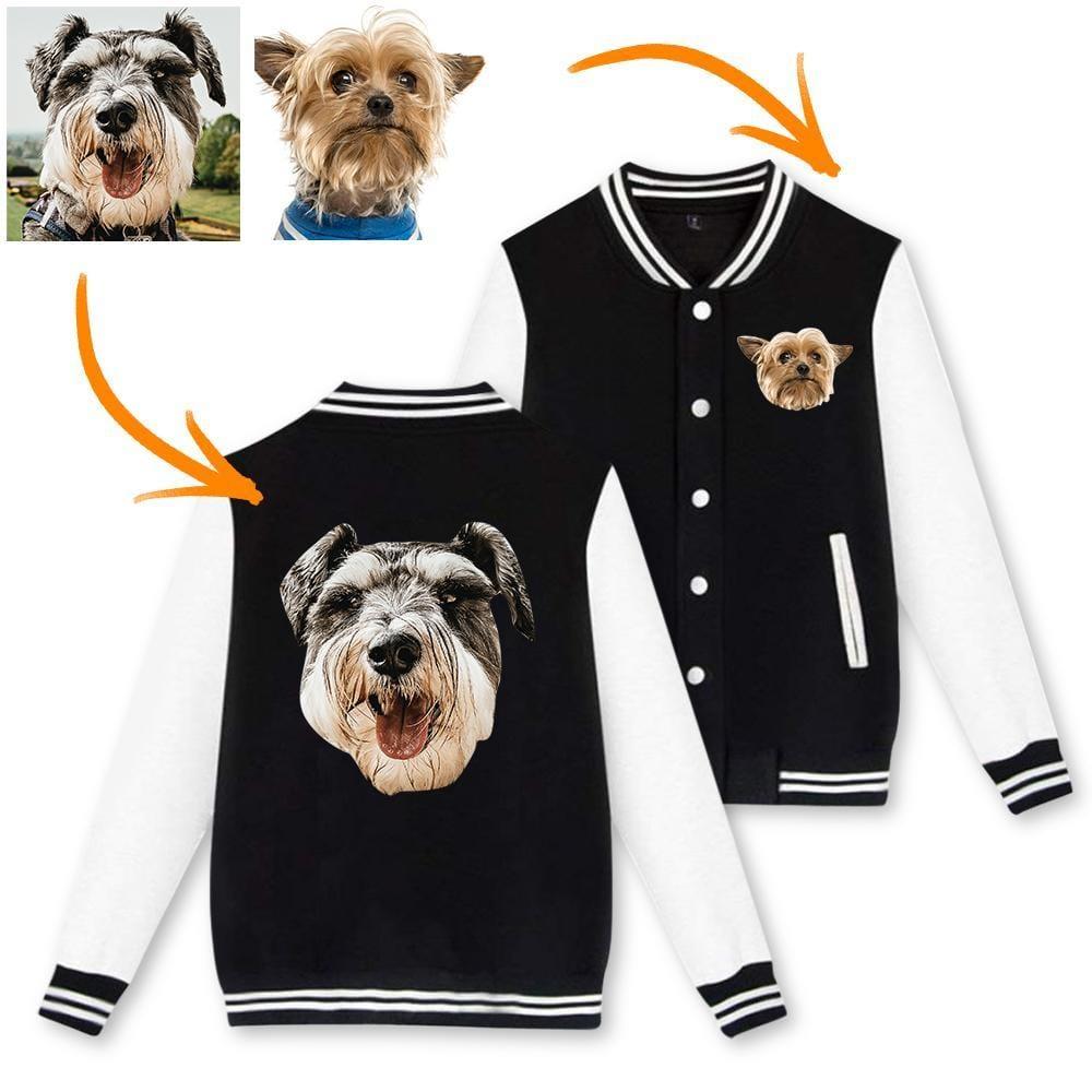 Pet Memorials Gift Custom Baseball Jacket - 3 Colors