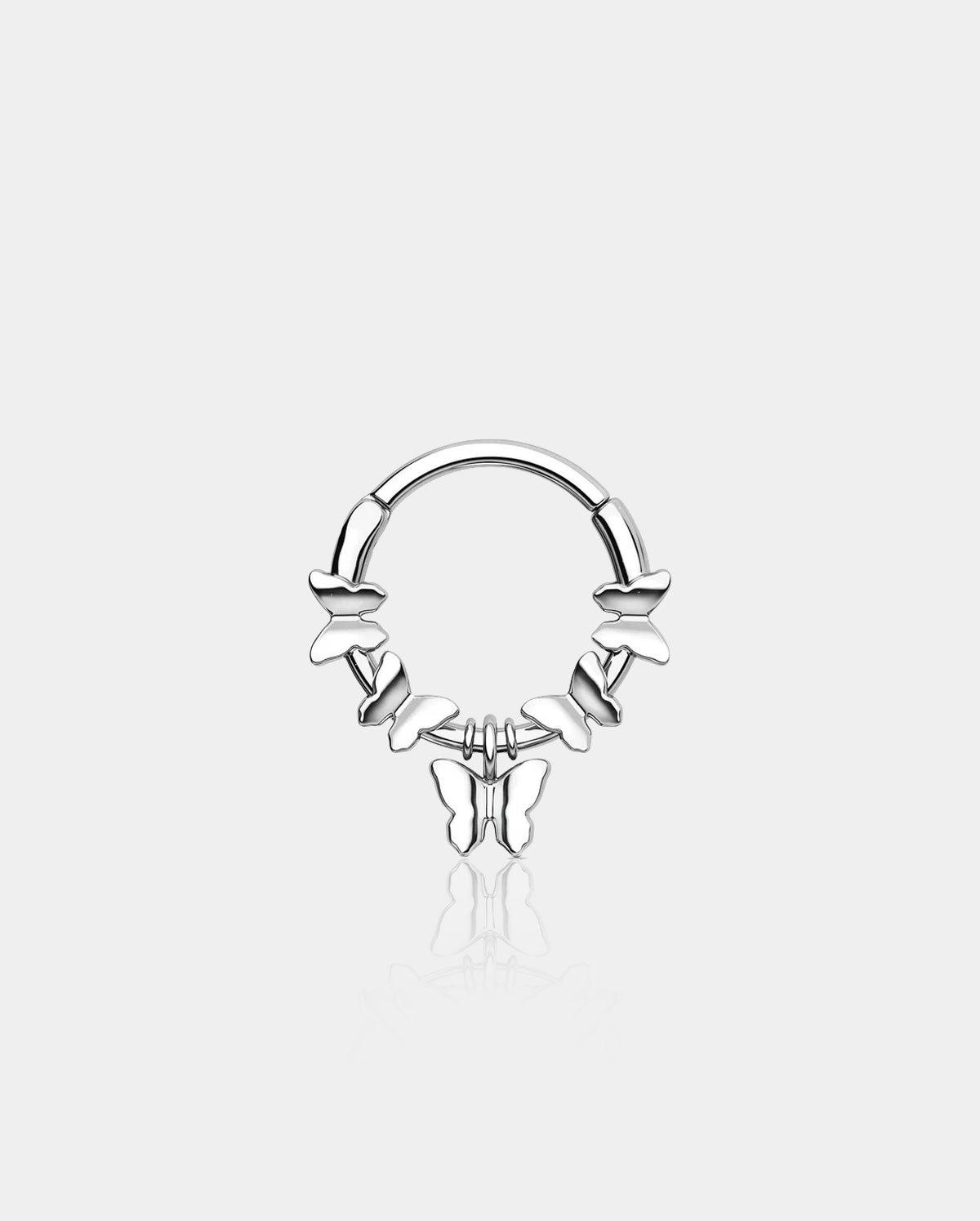 Symmetrical Butterfly Segment Septum Ring