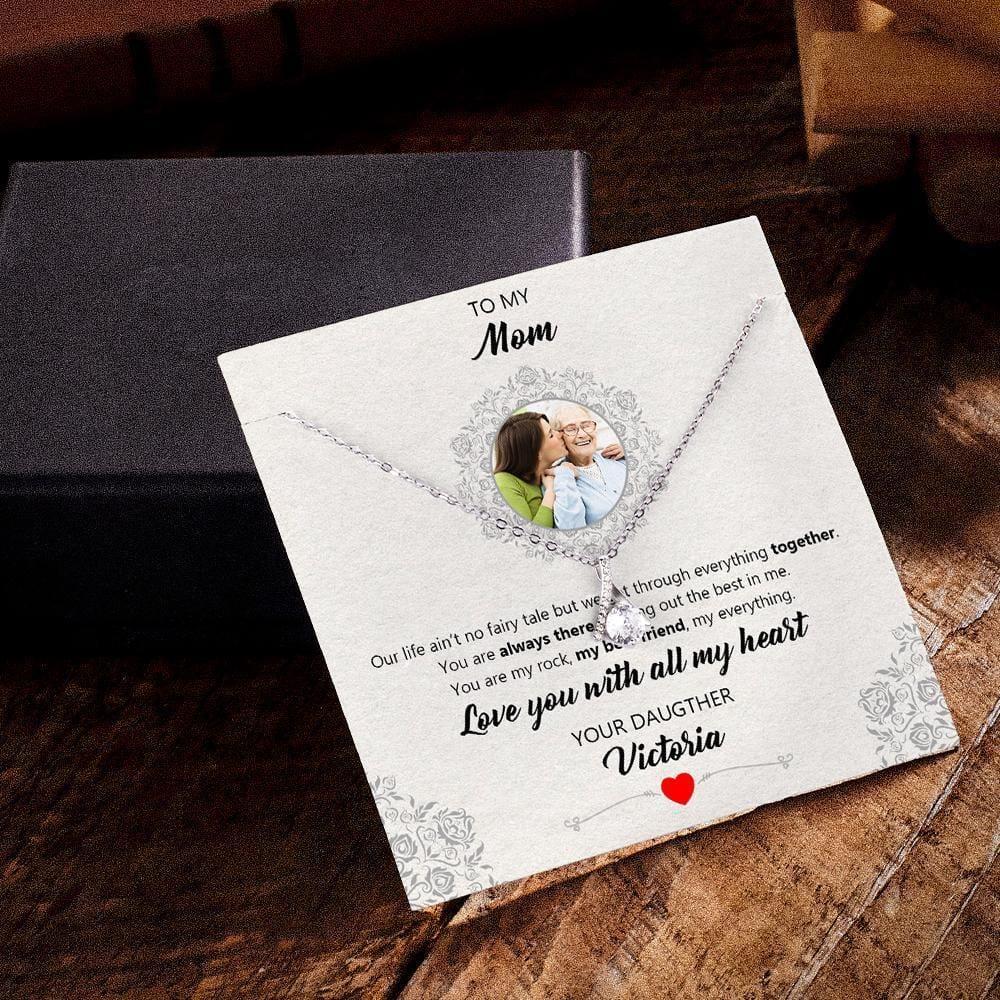 Necklace Gifts With Personalized Message Card Commemoration Gifts for Mother