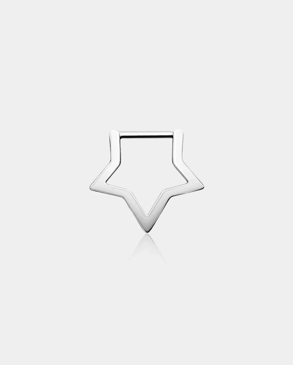 Star Clicker Septum Ring - 14G / Gold
