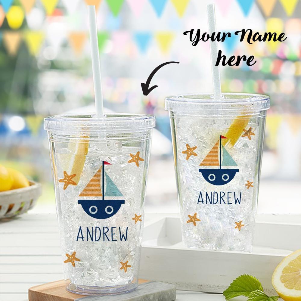 Custom Tumblers Summer Gift Name Engraved Cup Family Gift - 480ml