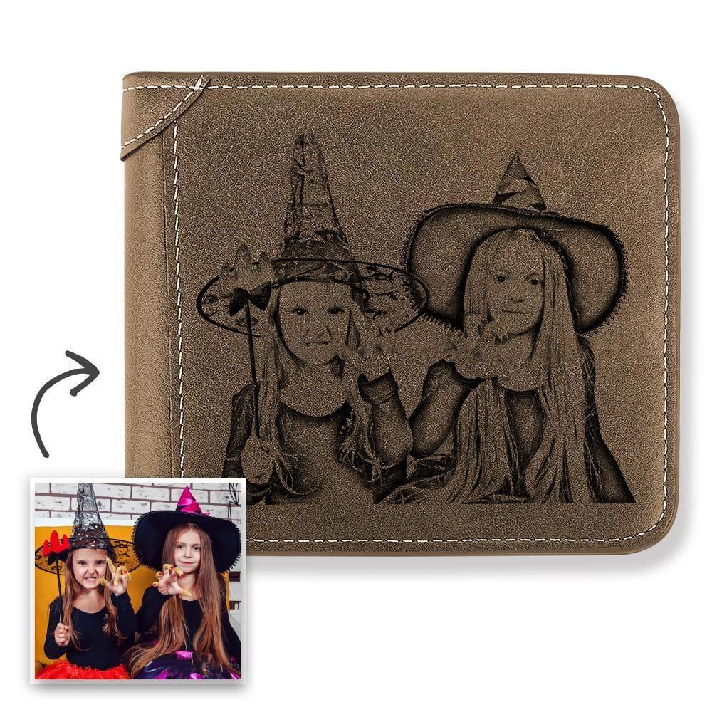 Halloween Gift Photo Wallet - Brown