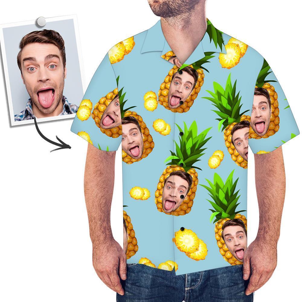 Custom Hawaiian Shirt Gift For Him - Pineapple