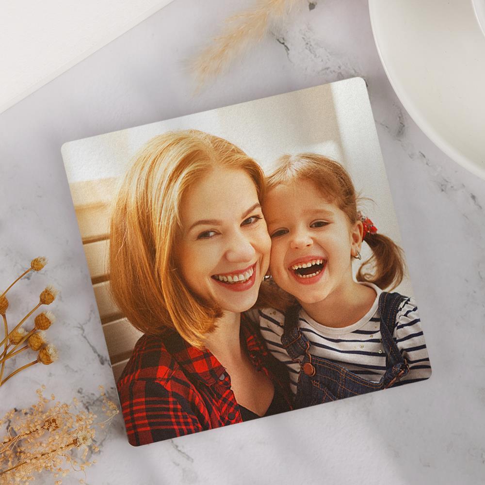 Custom Photo Coaster Gift For Mother