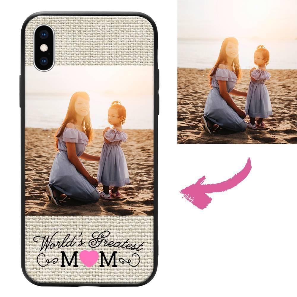 iPhoneXs Custom Mom Photo Protective Phone Case