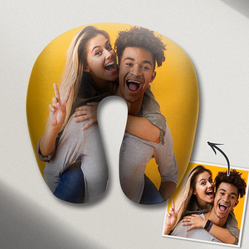 Anniversary Gift Personalized Travel Neck Pillow Valentine's Day Gift