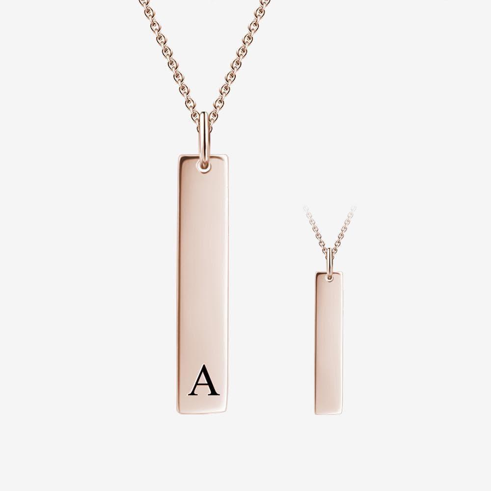Sympathy Gift of Loss Of Mother Bar Necklace