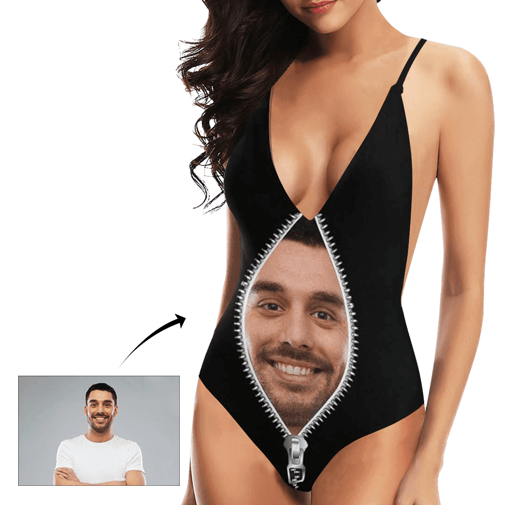 Customized Face Swimsuit Photo Swimwear Custom Swimming Suits