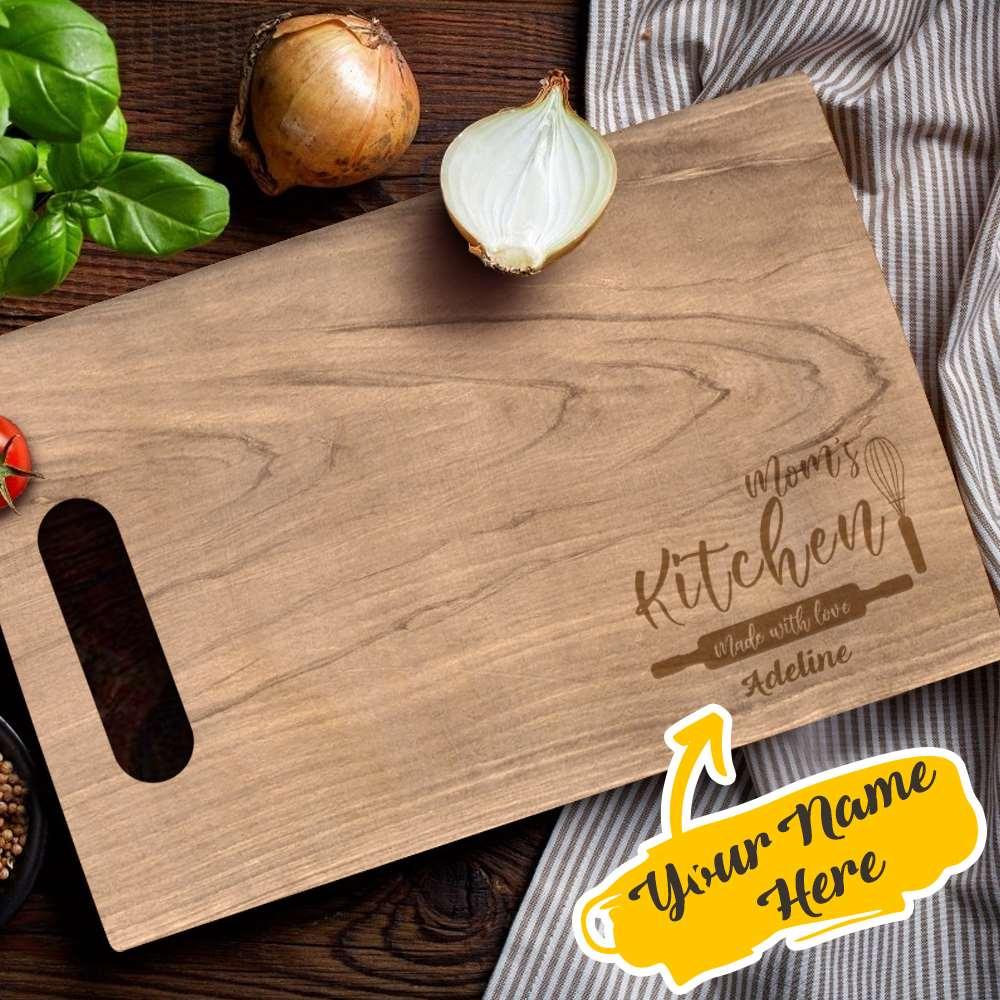 Custom Text Cutting Board Cheese Board Chopping Board Kitchen Gift