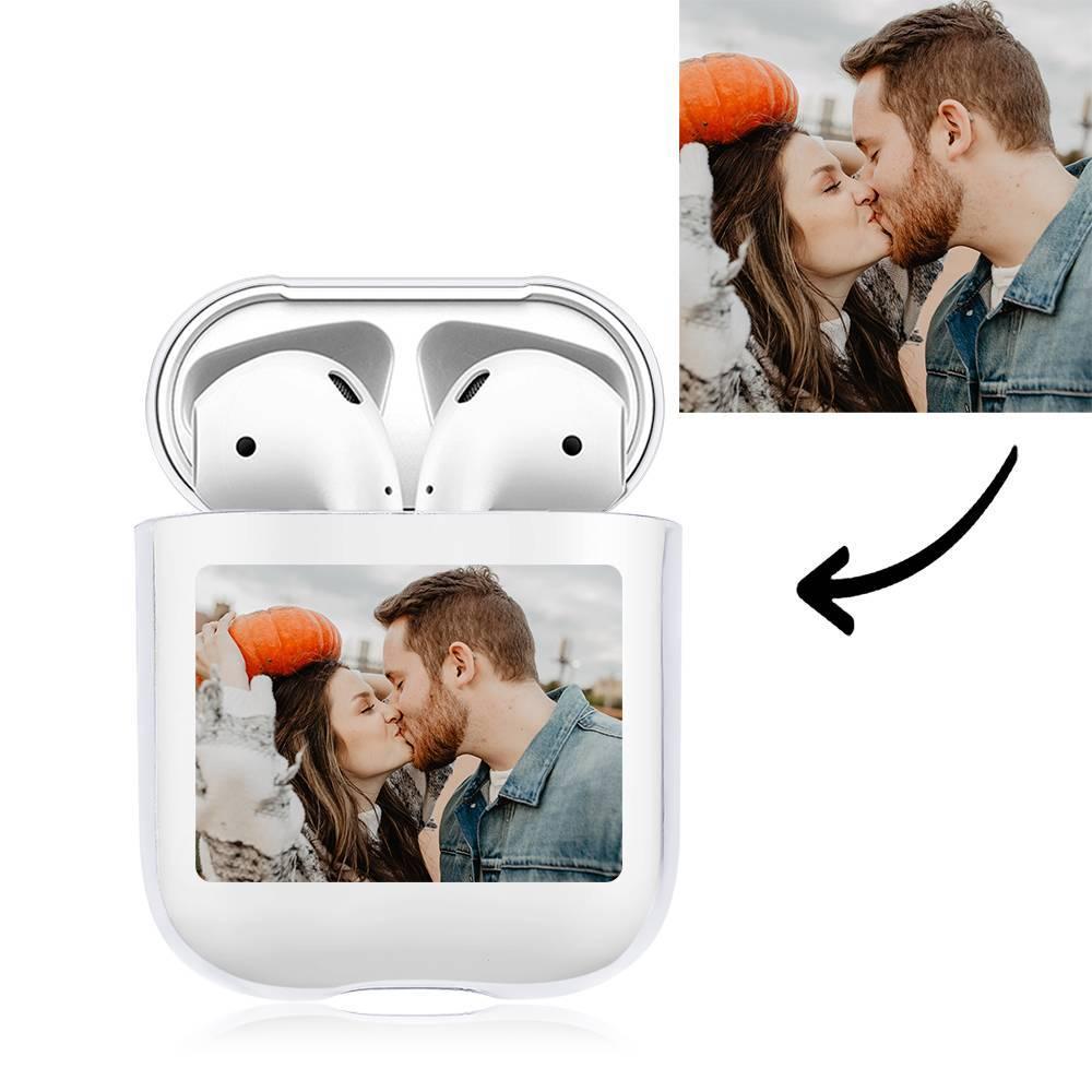 Photo Earphone Case for AirPods Couples Gift, Earphone Cover Protective Cover - Transparent