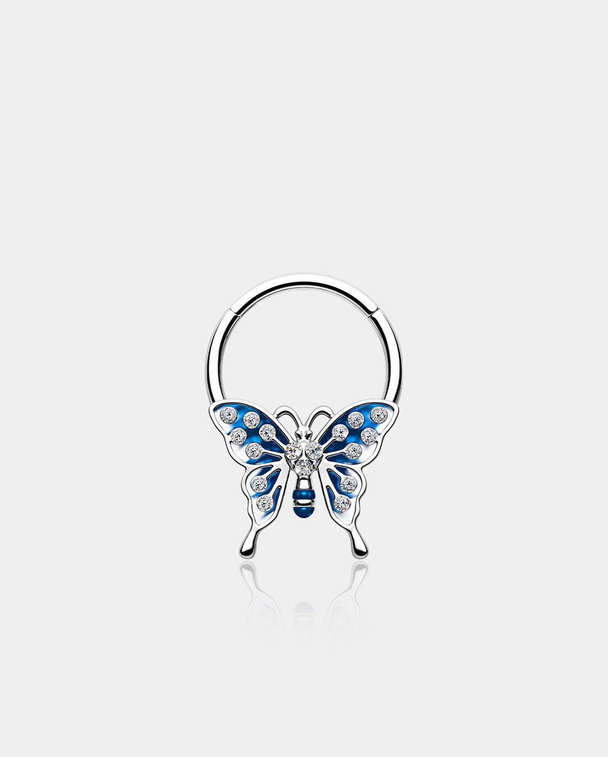 Rainforest Butterfly Septum Rings