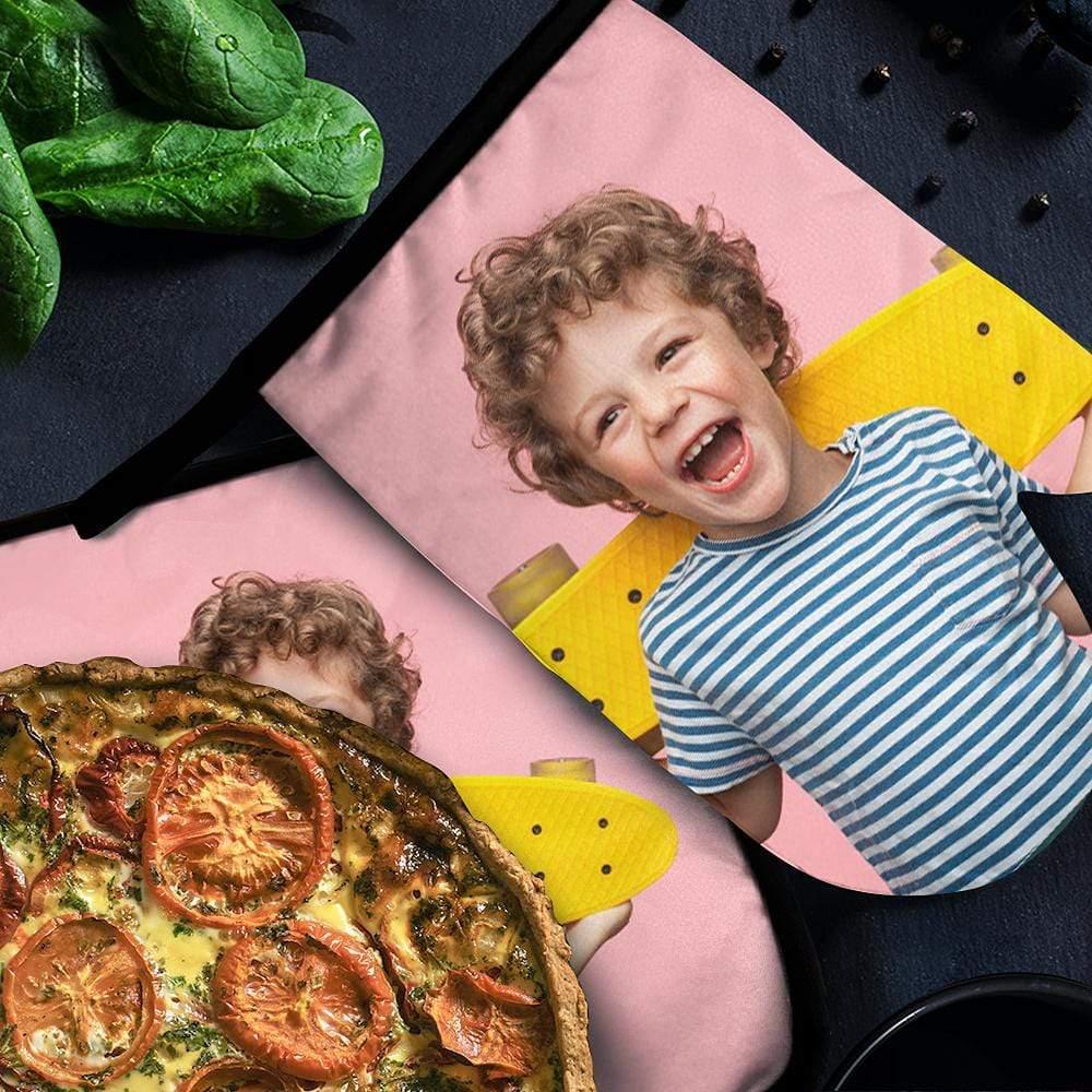 Personalized Pot Holders Oven Mitts Set Baking Set Kitchen Gift