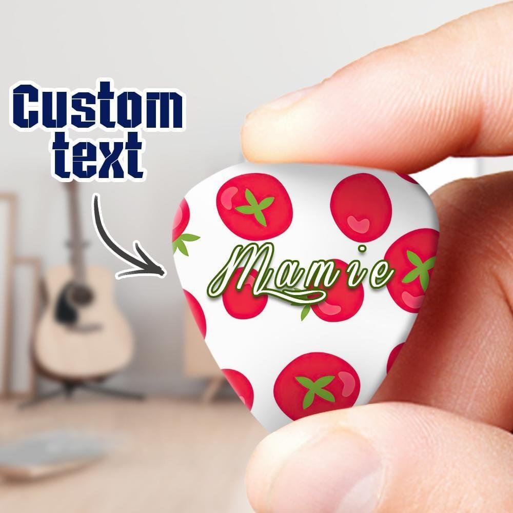 Tomato Gift Custom Guitar Pick Gift - 6pcs