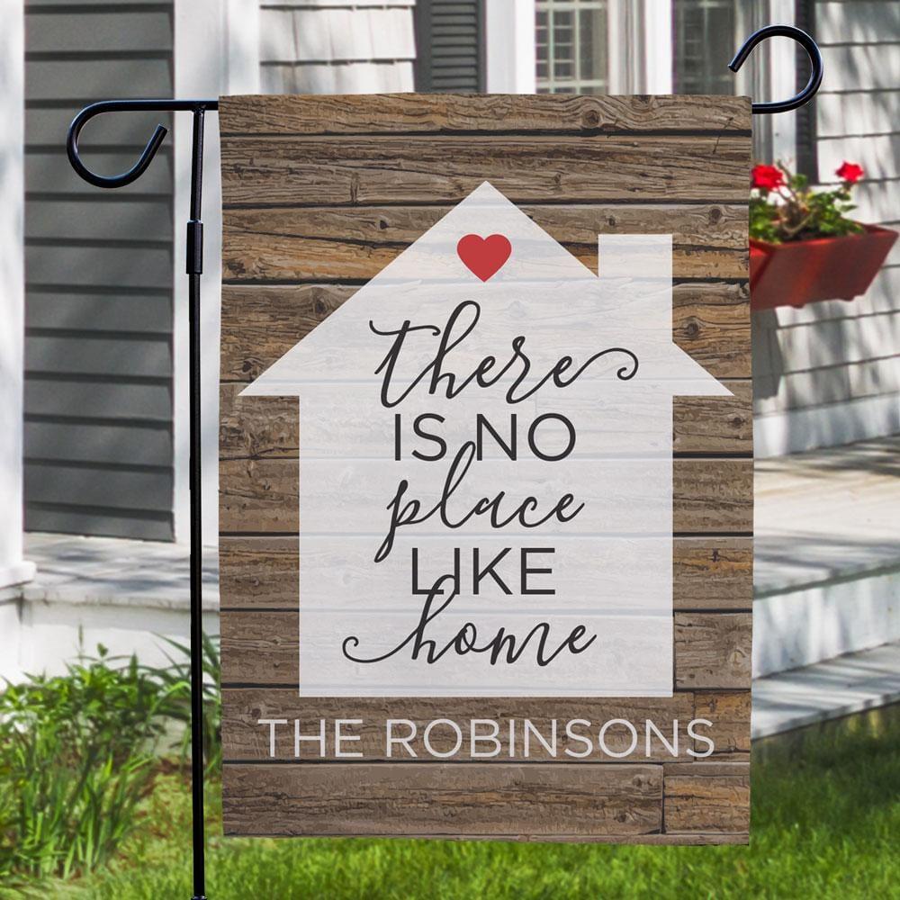 Personalized Garden Flag There Is No Place Like Home