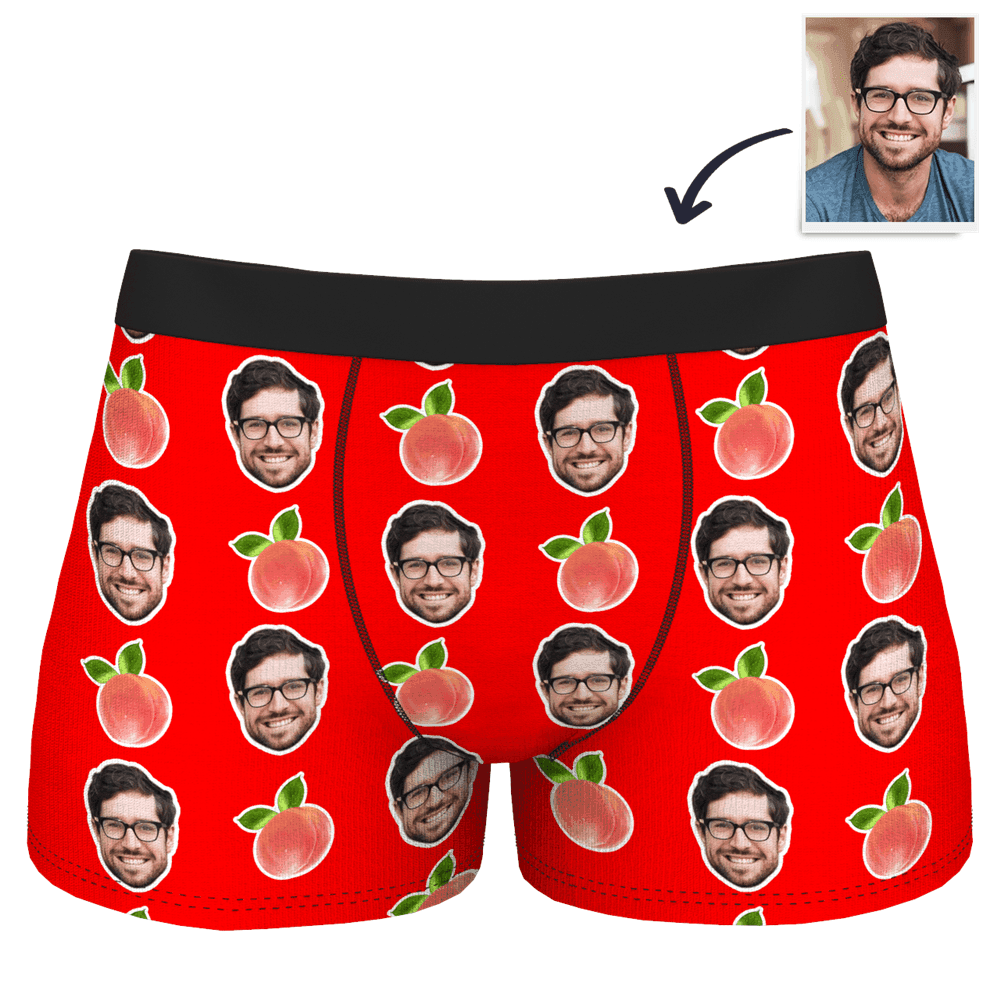 Long Distance Relationship Gift Custom Face Underwear