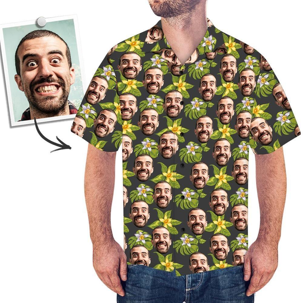 Printed Hawaiian Shirt - Flower