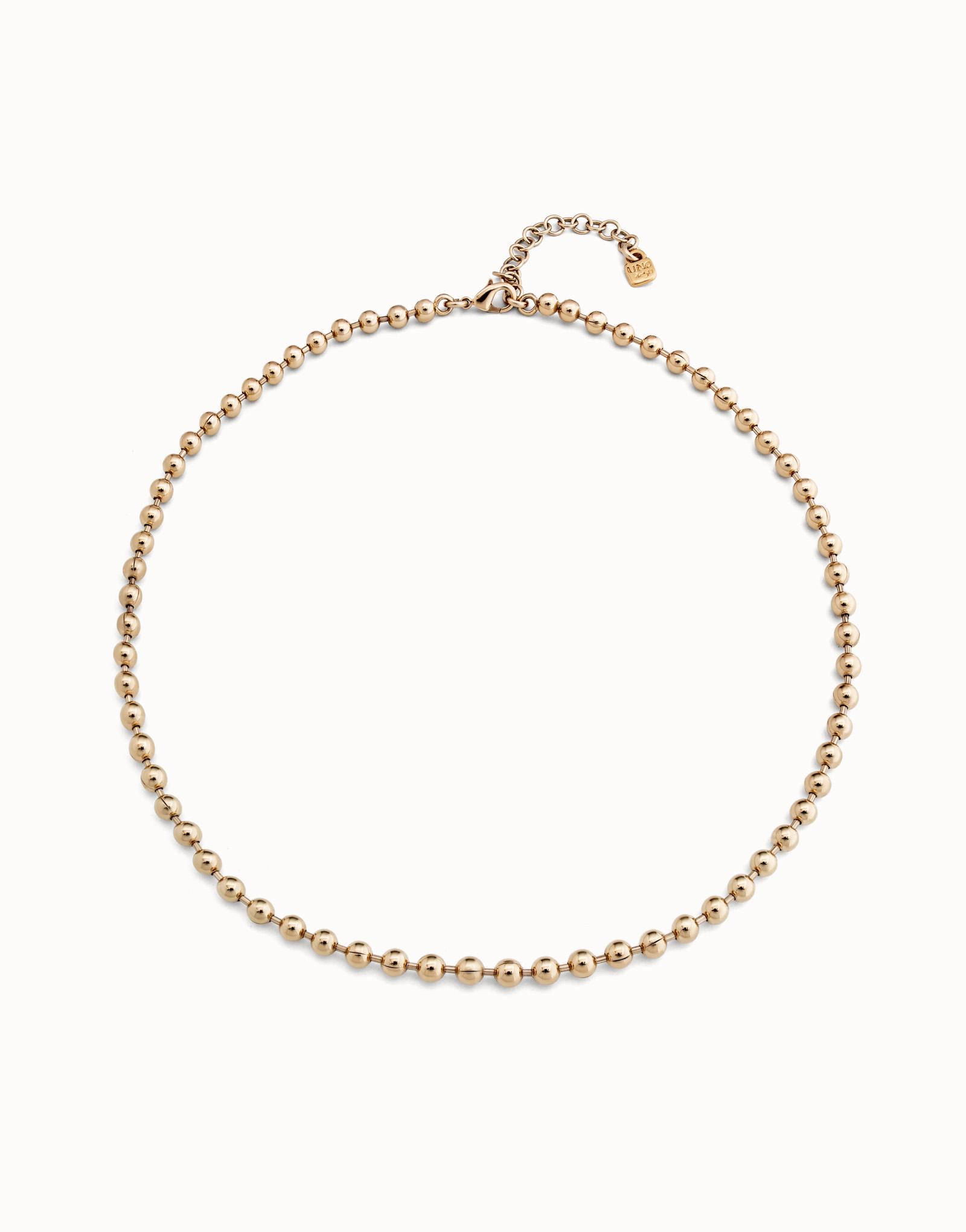 Beaded chain necklace