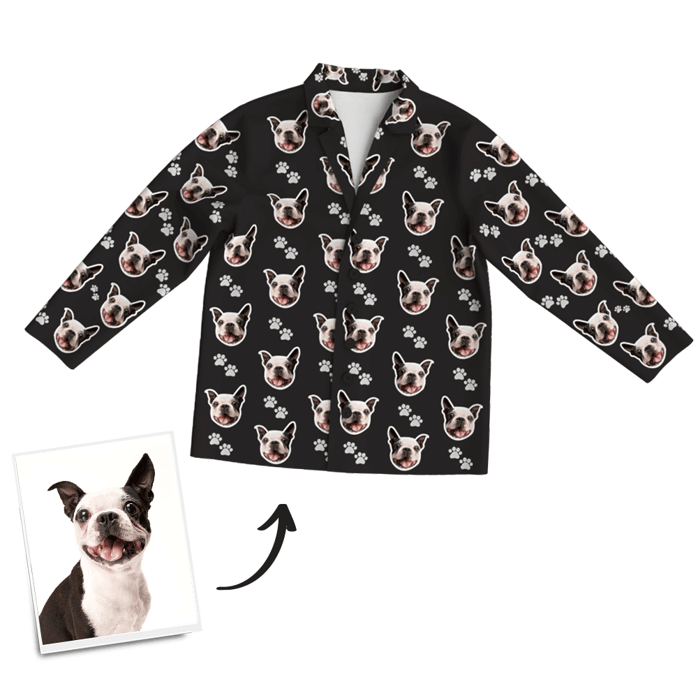 Custom Photo Pajamas Custom Pjs Gifts For Dog Mom - 6 Colors