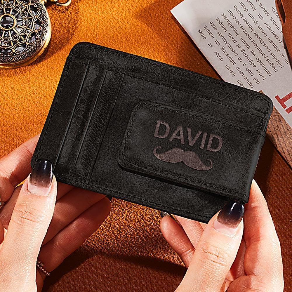 Personalized Money Clip Engraved Money Clip Wallet Gifts For Father's Day