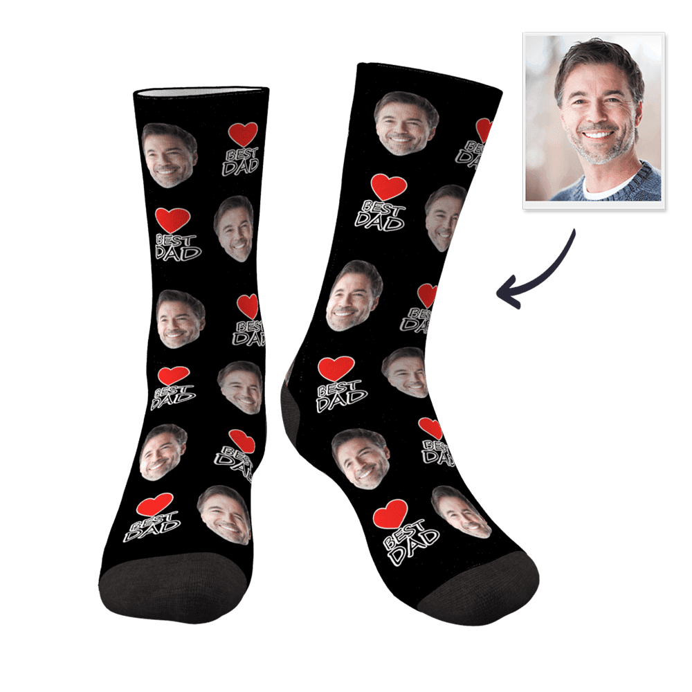 Custom Socks Christmas Gift For Dad