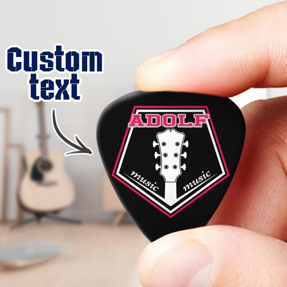 Personalized Guitar Pick Gift For Music Lovers - 6pcs