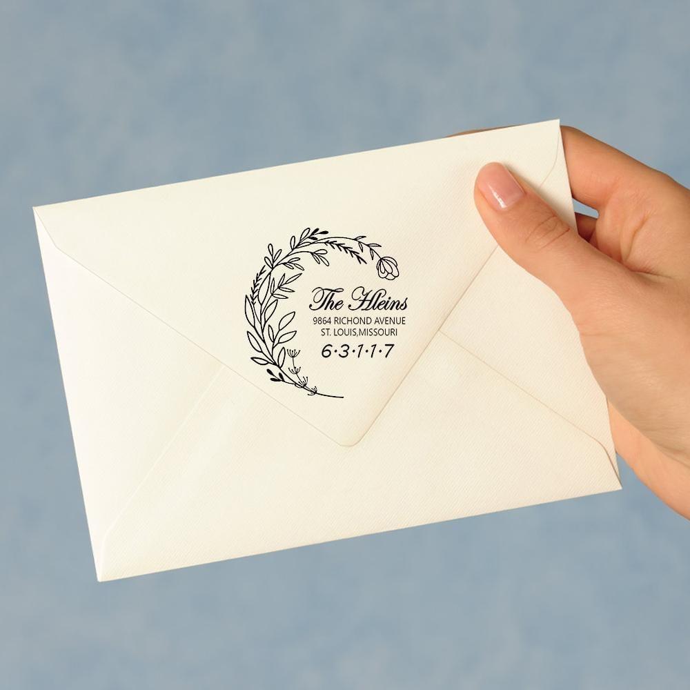 Personalized Address Stamp Self Inking Stamp Housewarming Gifts 5 Colors