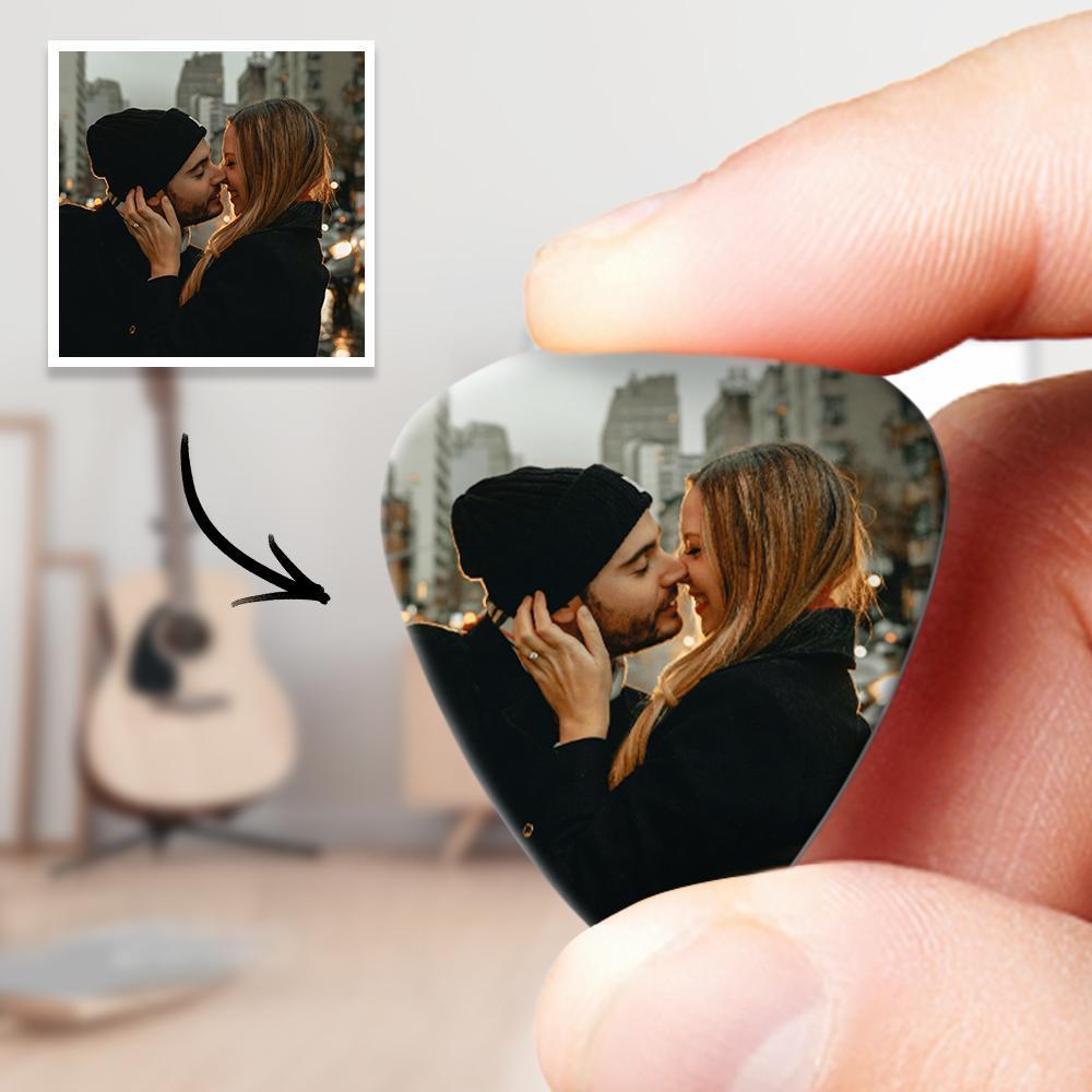 Anniversary Gift Photo Guitar Pick for Boyfriend - 12pcs