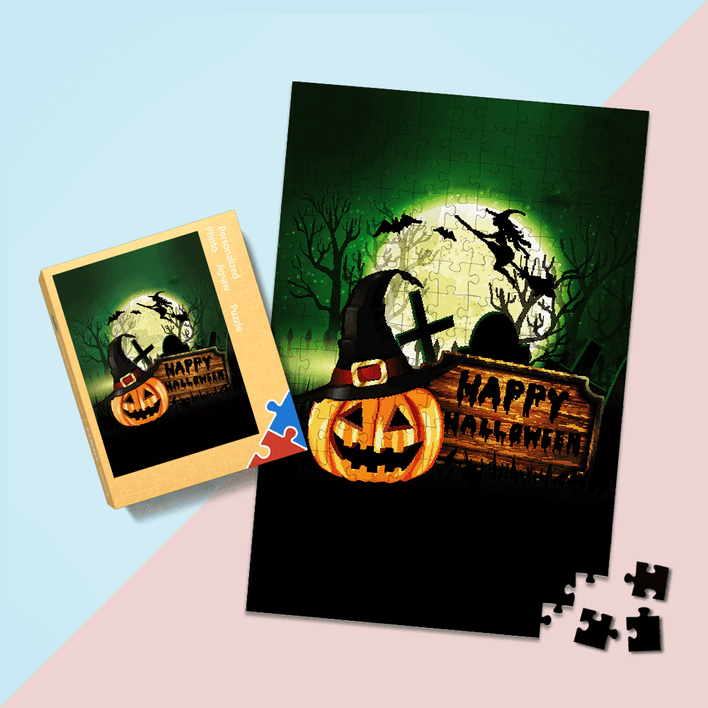 Halloween Puzzles Halloween Spooky Pumpkin Ghost Halloween Gifts