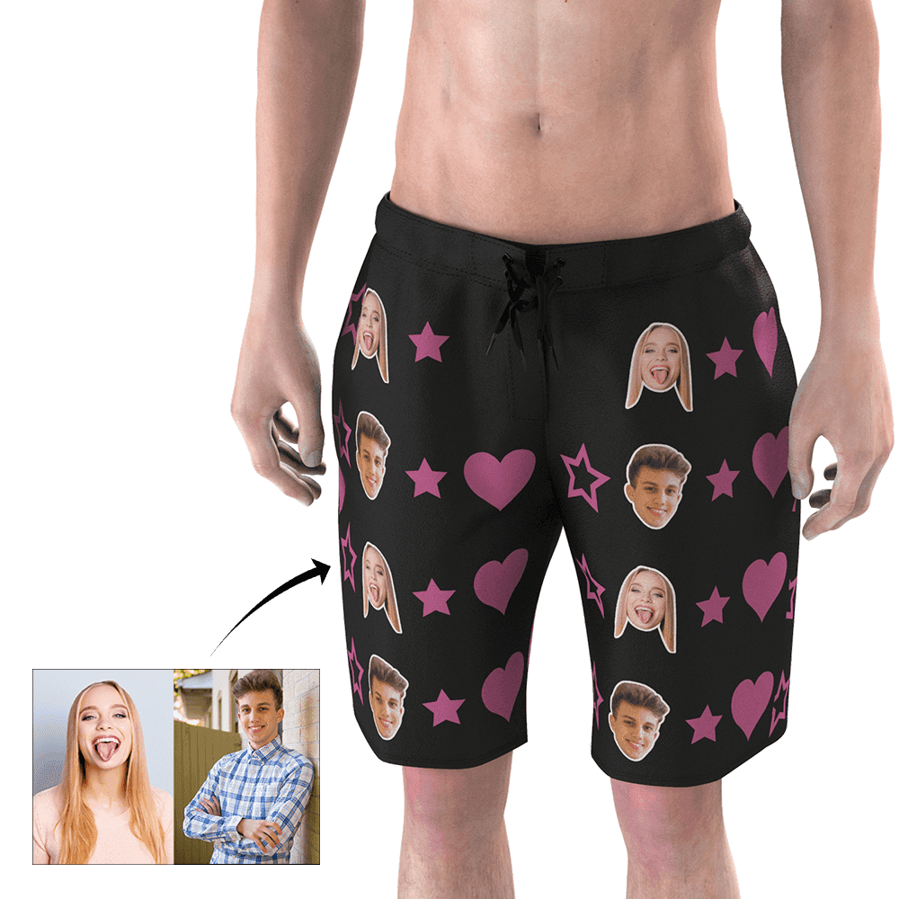 Custom Beach Trunks Custom Swim Trunk Boyfriend Gift