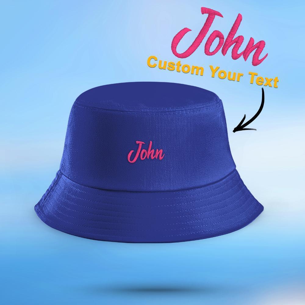 Embroidered Bucket Hat Summer Gifts For Family
