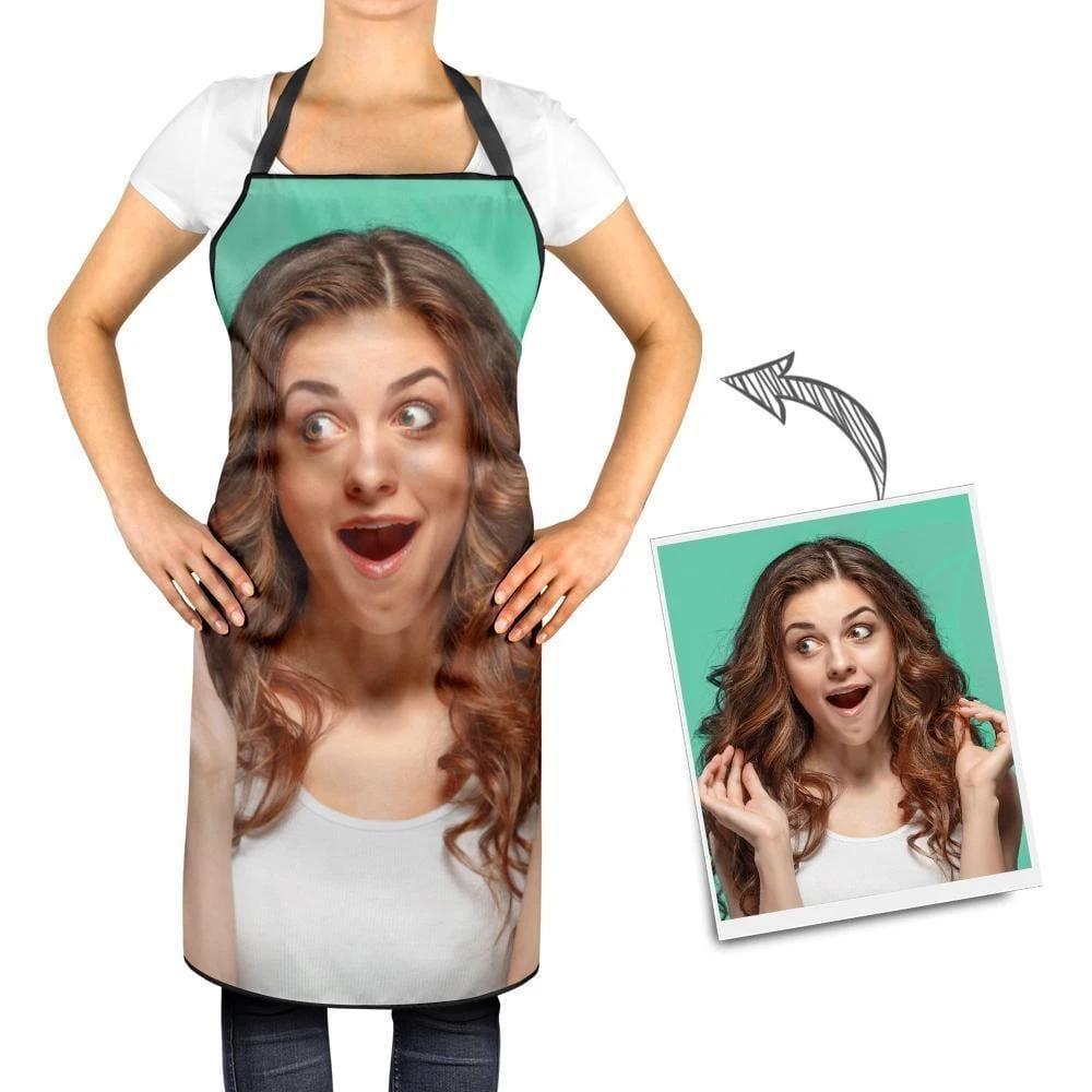 Personalized Photo Apron Cooking Gift For Mom Family Gift